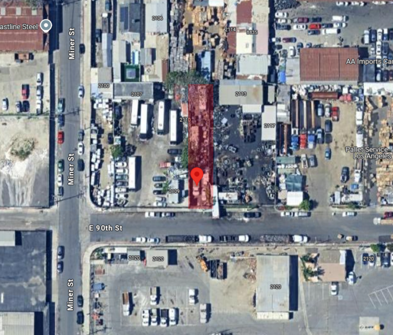 Industrial Leasing at 2111 E 90th St, Central Los Angeles