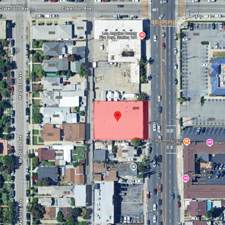 Industrial Leasing at 6323-6329 Santa Fe Ave