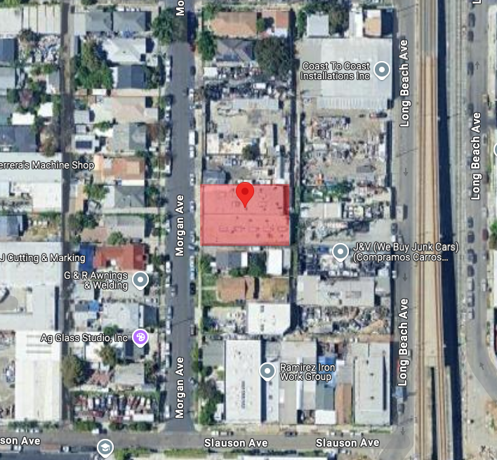Industrial Leasing at 5726-5730 Morgan Ave, Central Los Angeles