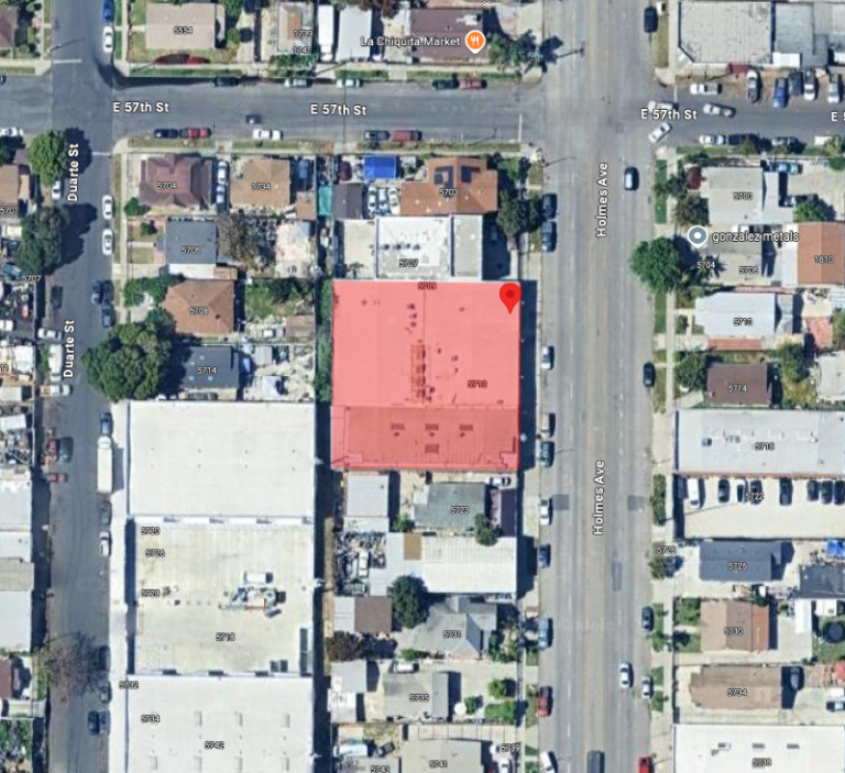Industrial Leasing at 5711-5713 Holmes Ave