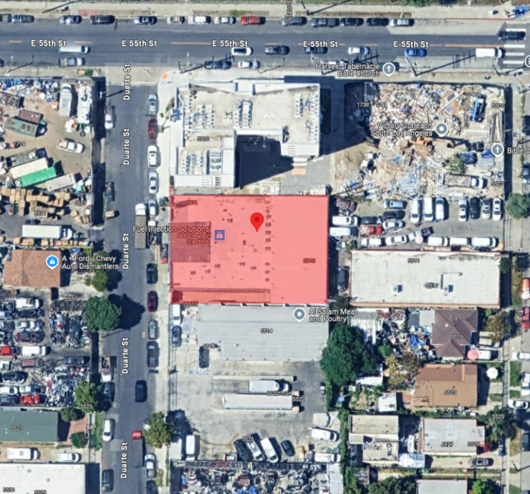 Industrial Leasing at 5508-5510 Duarte St